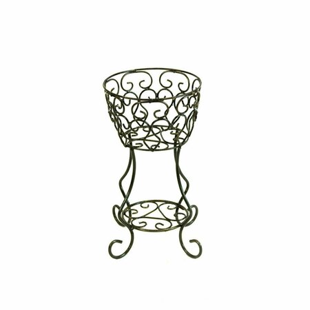 BALCONY BEYOND Wrought Iron Shell Design Planter BA2647781